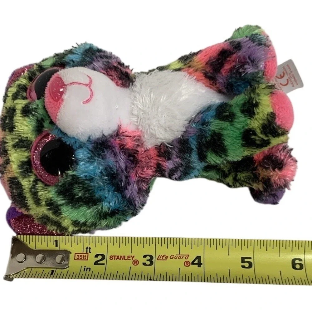 TY Beanie Boos - DOTTY the Rainbow Leopard 6